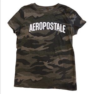Girls Aeropostale Camo Shirt